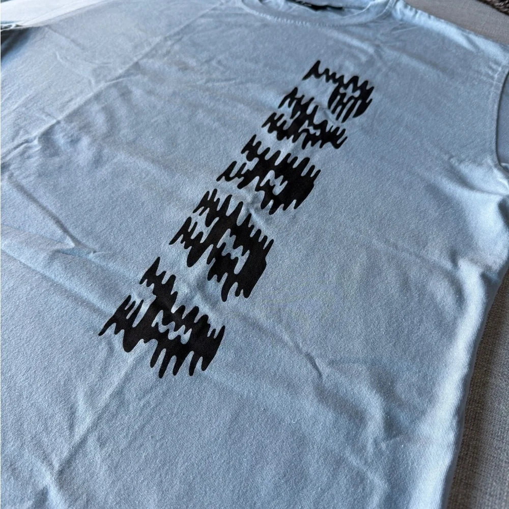 Parra Light Blue Wave Graphic Tee - Picture 3 of 7